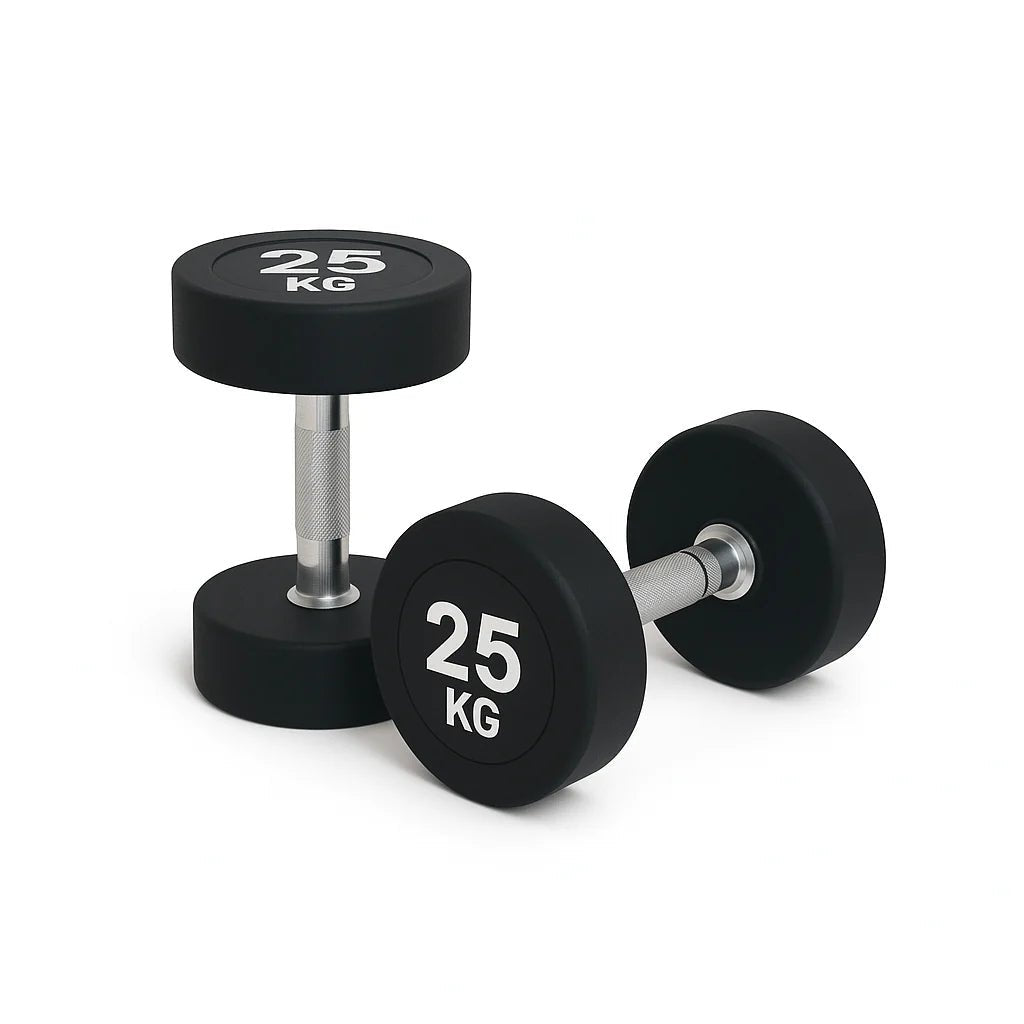Urethane Round Dumbbell - BlackBear Fitness